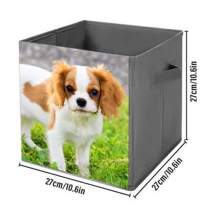 Custom Pet Photo Foldable Storage Box Personalized Foldable Cloth Storage Cubes - OARSE