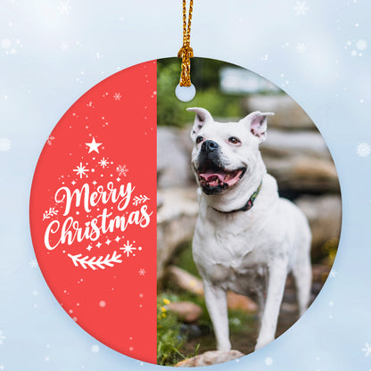 Personalized Christmas Ornaments with Photo - OARSE