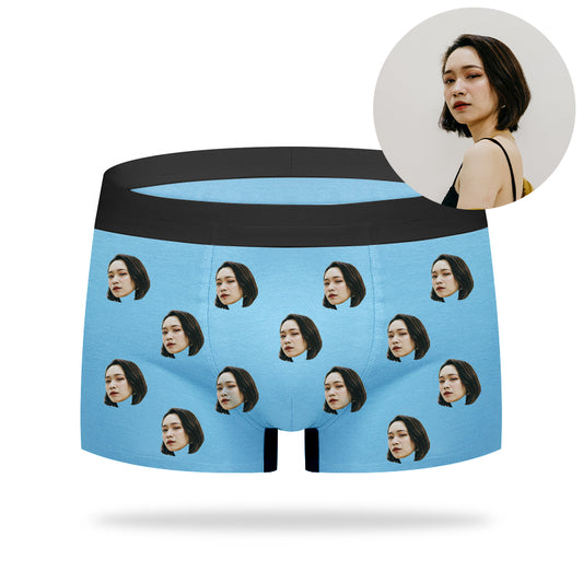 Custom Girlfriend Face On Boxers - Oarse