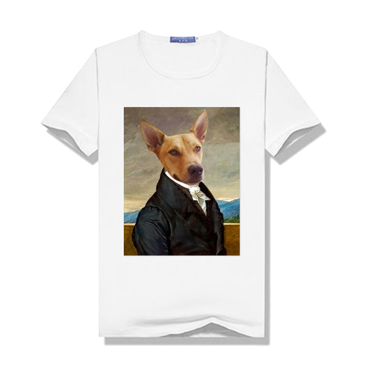 The Statesman Pet Portrait Personalized Women T-Shirt - Oarse