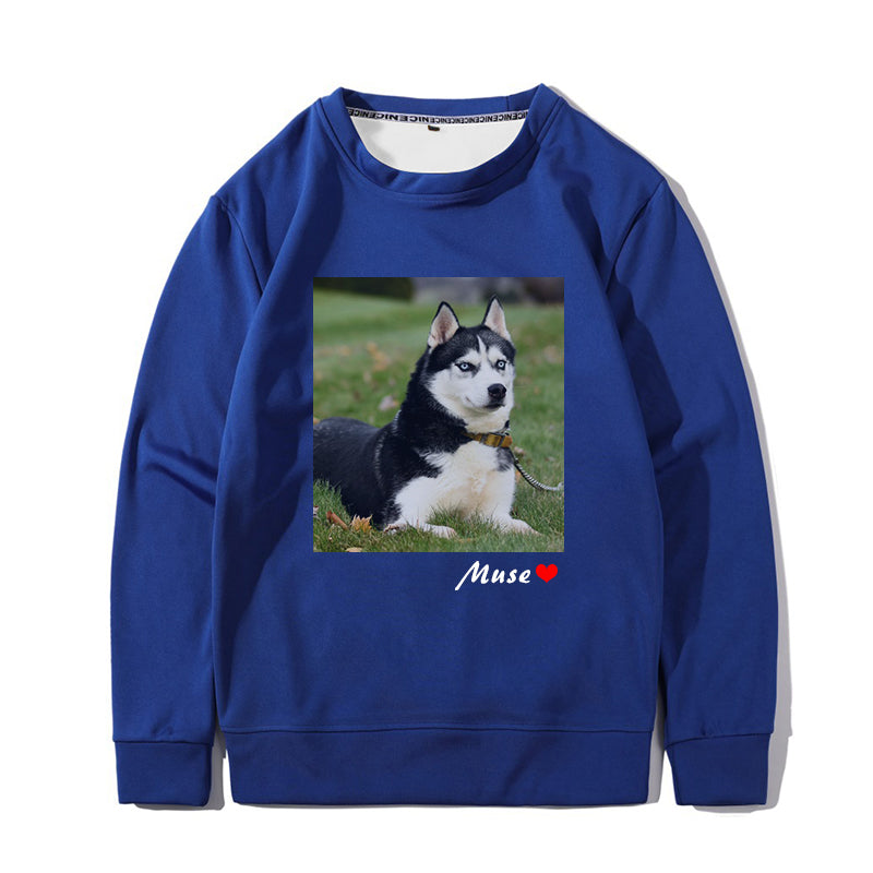 Custom Pet Photo Sweatshirt - Oarse