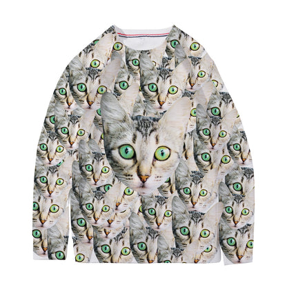 Custom All Over Print Pet Face Sweatshirt - Oarse