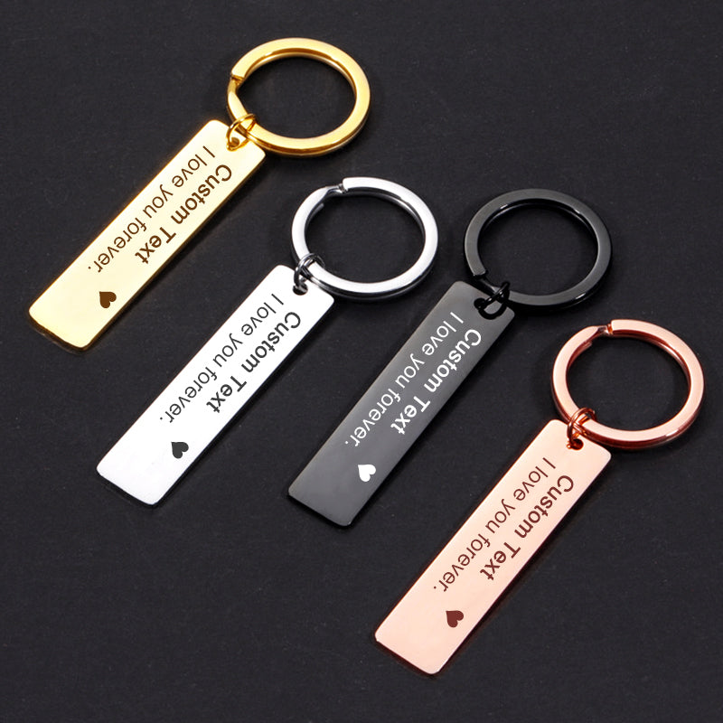 Personalized Engraved Keychains, Engraved Keychains For Him/Her - Oarse