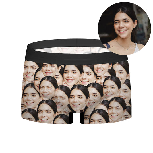 Custom Girlfriend Face All Print Boxer - Oarse