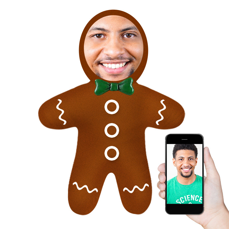 Gingerbread Man Mini Me Personalized Doll - Oarse