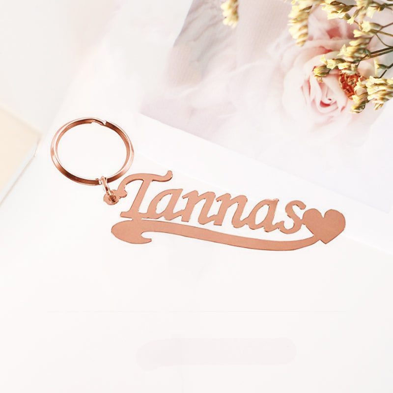 Custom Name Keychain, Personalized Name Keychains - Oarse