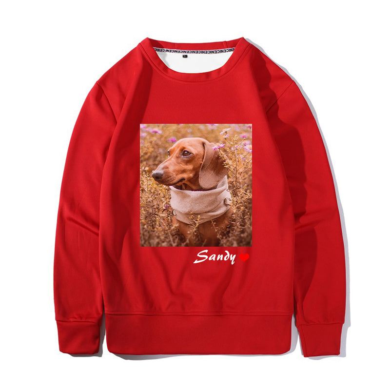 Custom Pet Photo Sweatshirt - Oarse