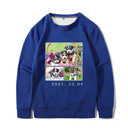 Custom Collage Pet Photo Sweatshirt - Oarse