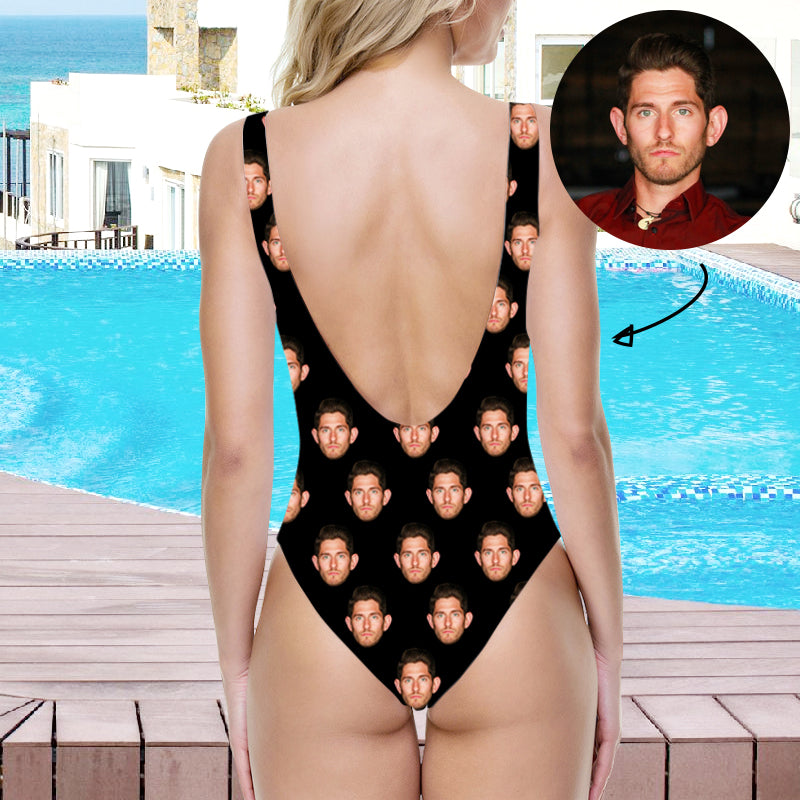 Custom Boyfriend Face Bathing Suits For Women - Oarse