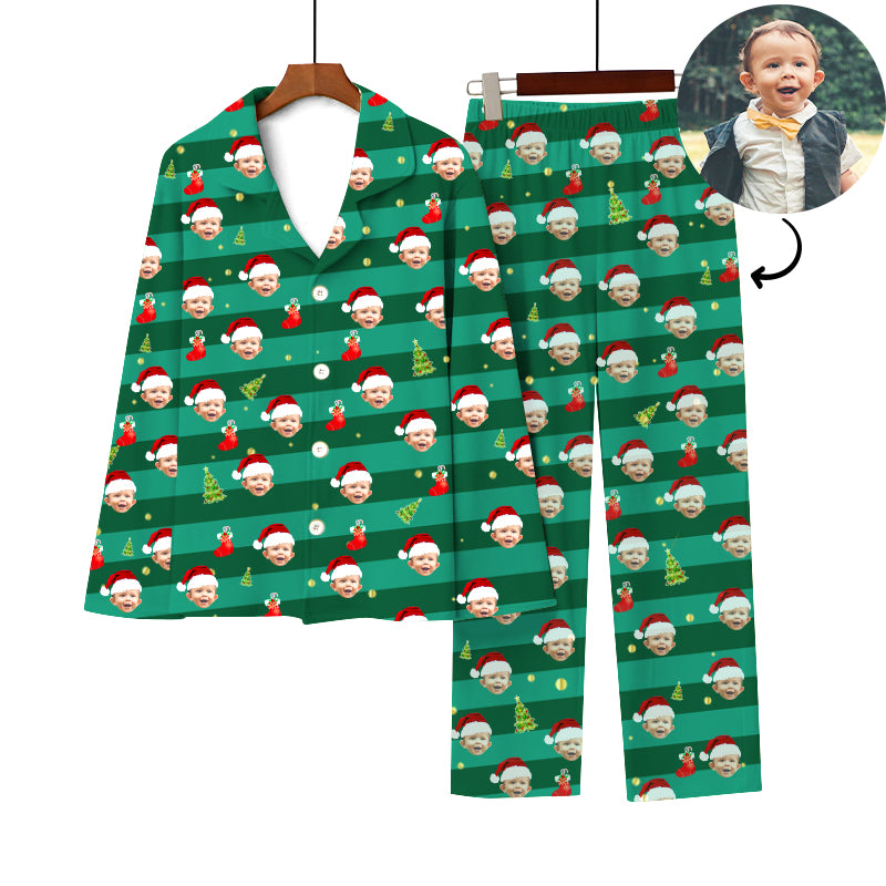 Custom Face Pajamas Christmas Pajamas With Faces On Them - Oarse