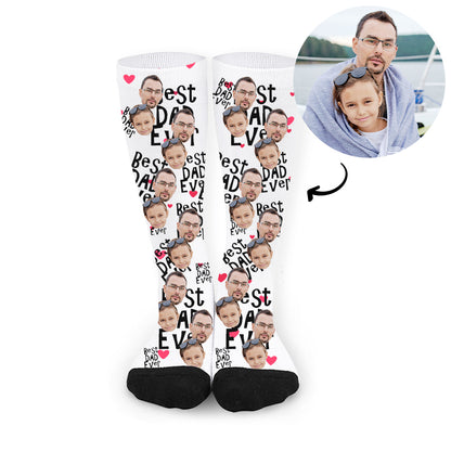 Custom Best Dad Father's Day Socks - Oarse