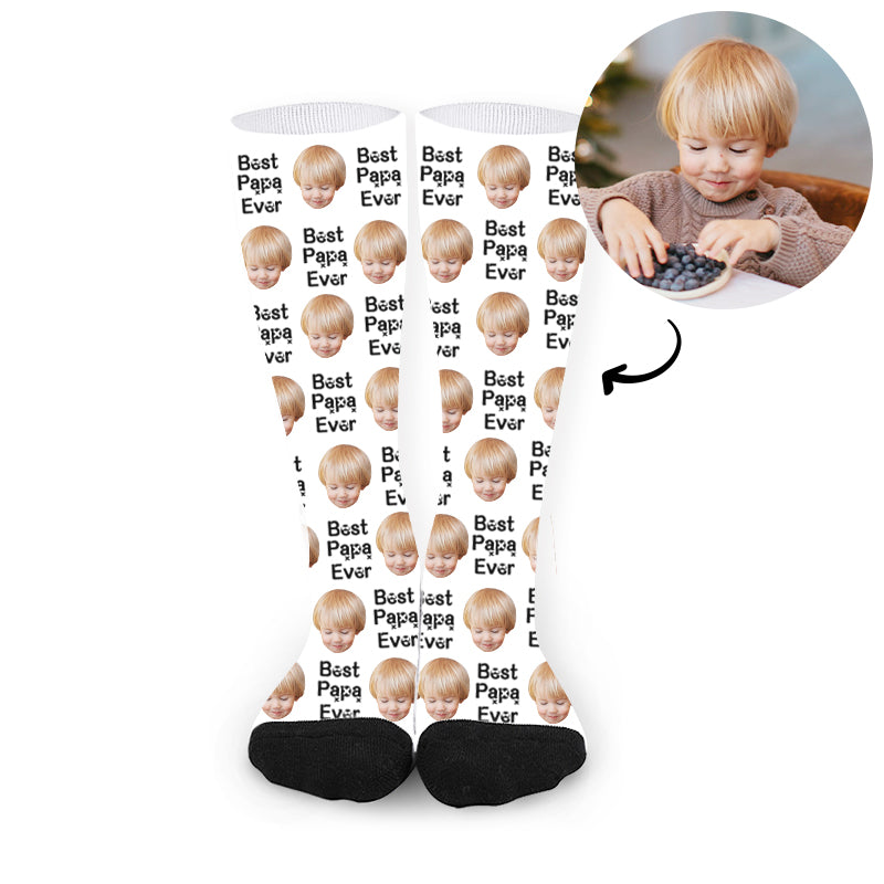 Custom Best Dad Father's Day Socks - Oarse