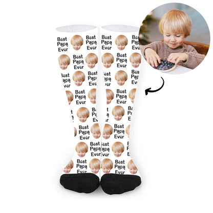 Custom Best Dad Father's Day Socks - Oarse