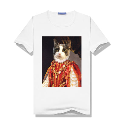 The Royal Lady Personalized Pet T Shirt For Women - Oarse