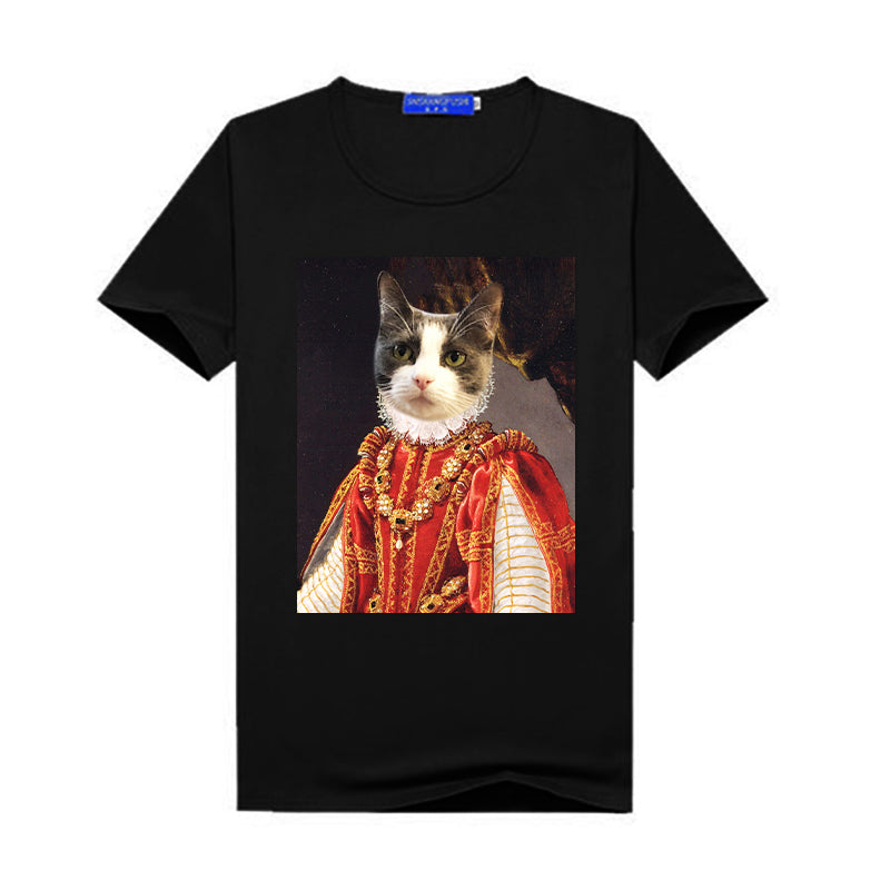 The Royal Lady Personalized Pet T Shirt For Women - Oarse