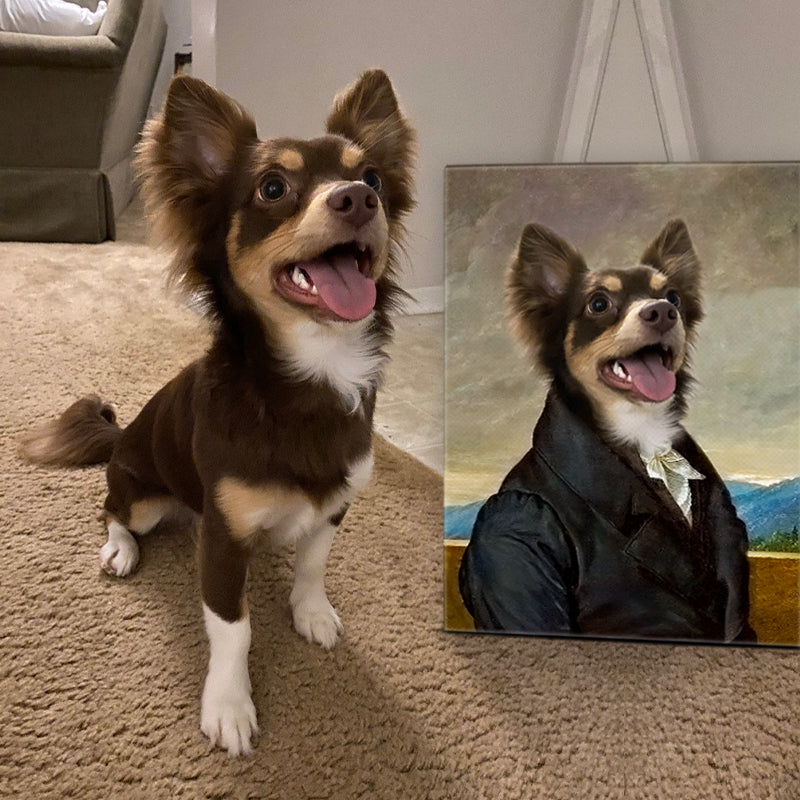 Custom Statesman Pet Paintings Canvas - Oarse