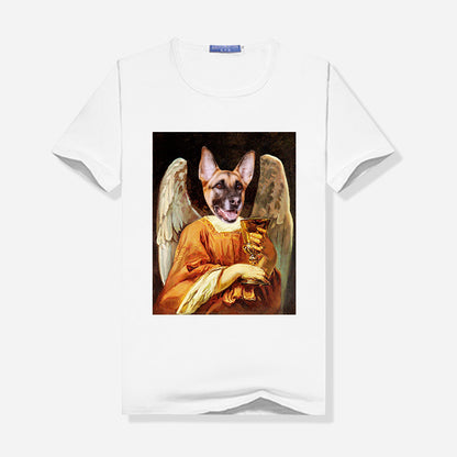 The Angel Personlized Pet Women T Shirt - Oarse