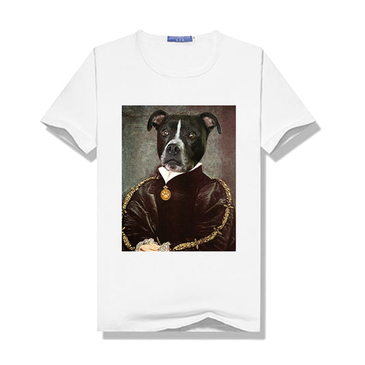 The Baroness Pet Portrait Custom Womens T Shirt - Oarse