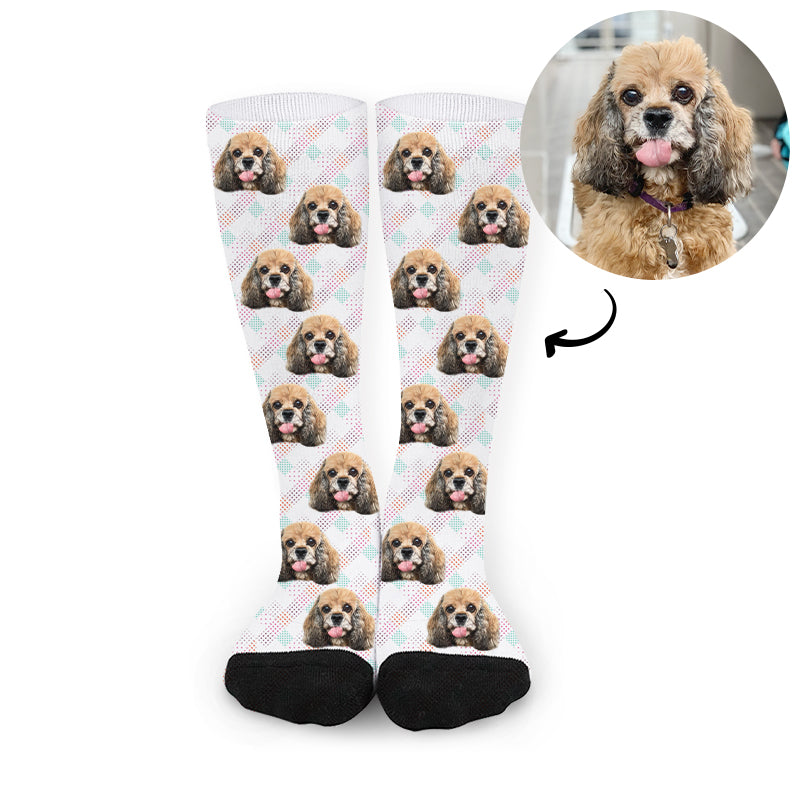 Custom Classic Pet Face Socks - Oarse