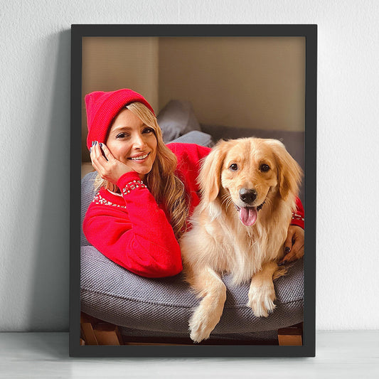 Personalized Pet Canvas Art from Photos Prints Dog Pictures on Canvas - OARSE