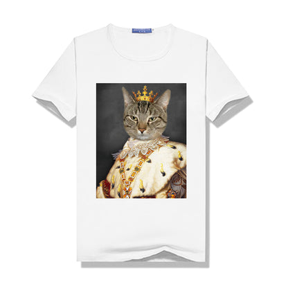 The King Personalized Pet Face Women's Tshirt - Oarse